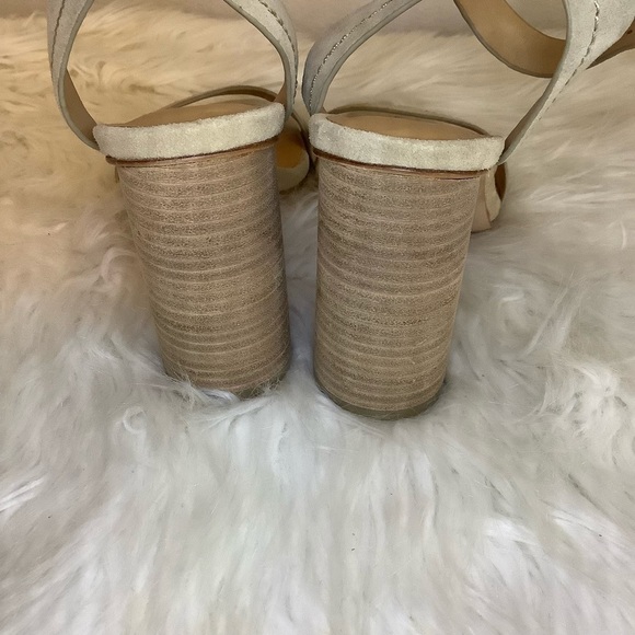 NWOB Joie Okaba Suede Ankle Strap Heels Sz-8.5 - Picture 4 of 8